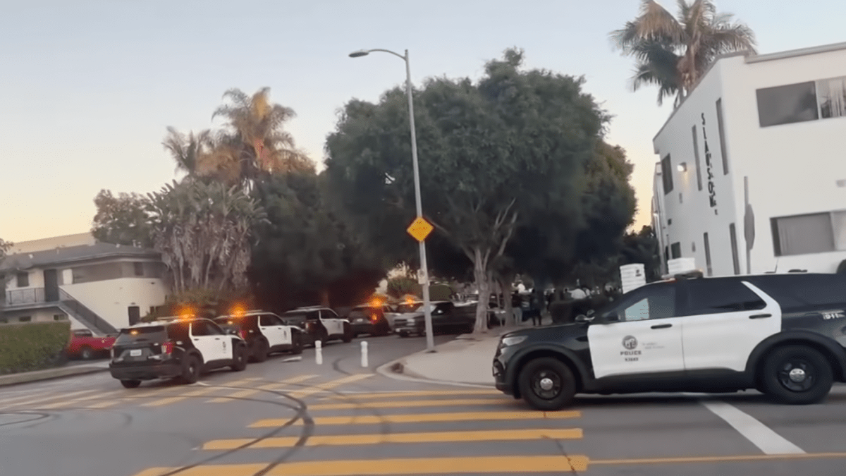 8-year-old shot by stray bullet coming from next door in Del Rey